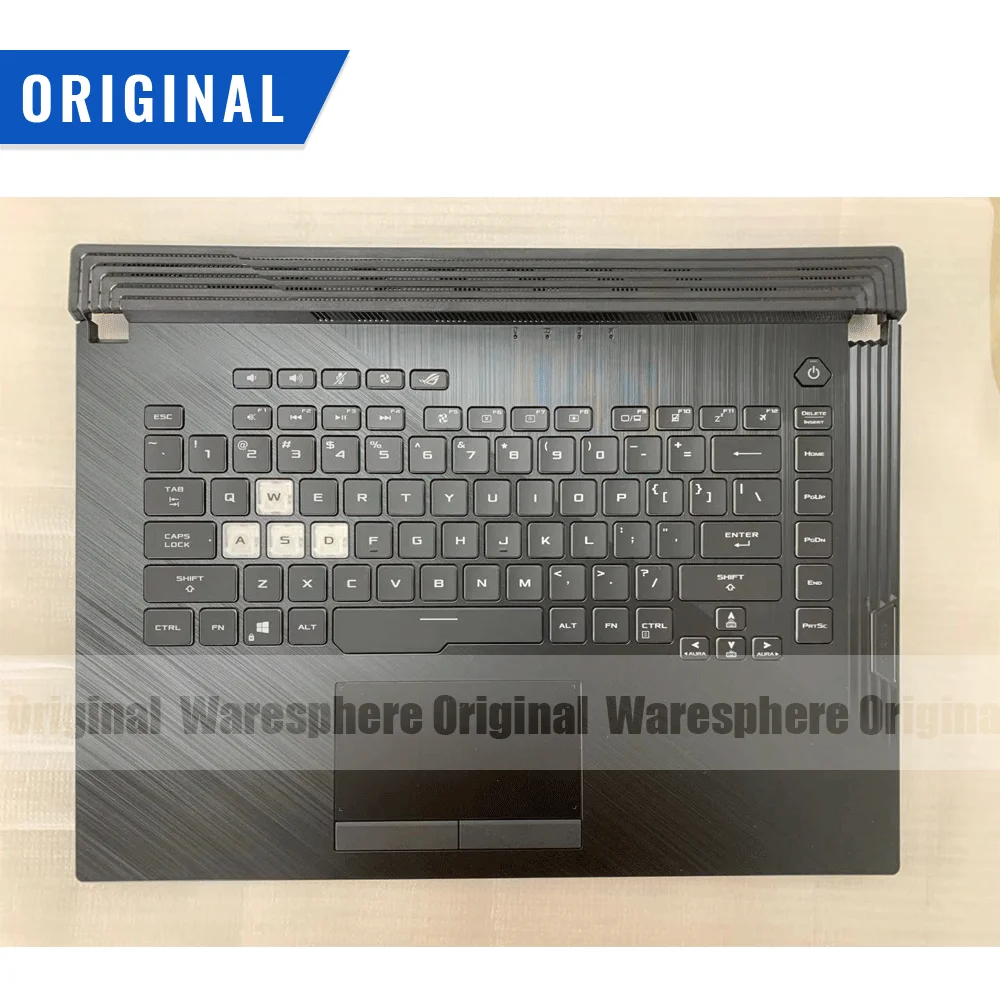 Новый оригинальный Упор для рук Asus G531GU 1D верхняя крышка с нами клавиатура 90NR01J4