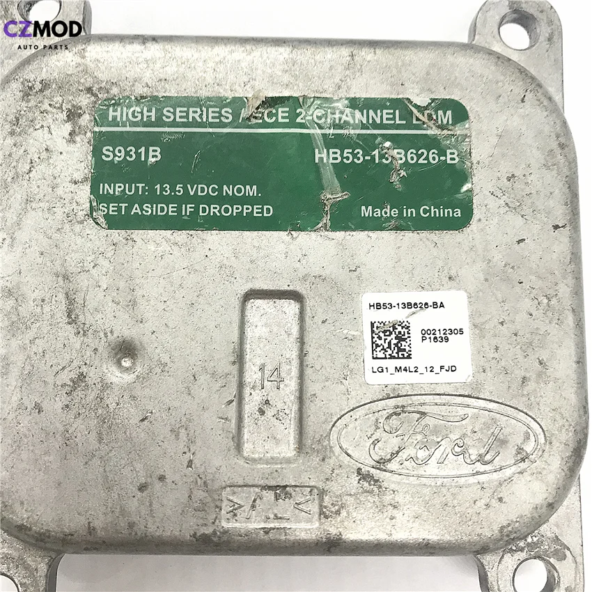 CZMOD оригинальный Φ Explorer HB53 13B626 B High SERIES ECE 2 канальный LDM светодиодный балласт