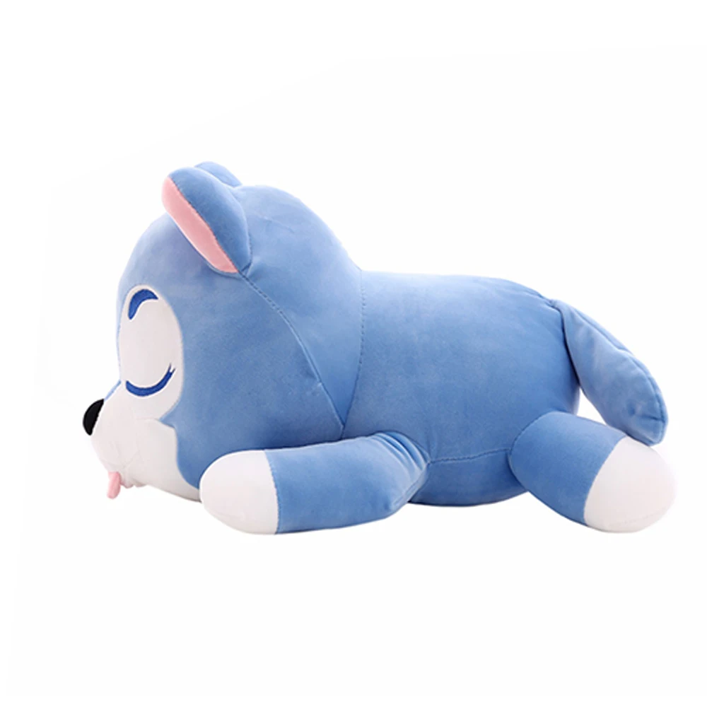 Kawaii Puppy мягкие игрушки 35/55/75 см милый моделирование волк Плюшевые Мягкая кукла