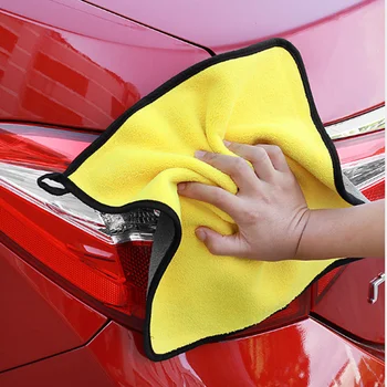 

30*30CM Car Wash Microfiber Towel For Seat Leon Ibiza cupra Altea Belt Racing Car Styling
