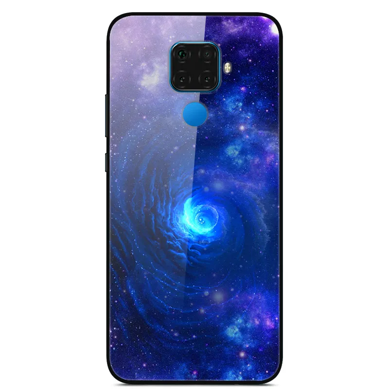 11 Для huawei mate 30 Lite чехол закаленного стекла Космический Чехол для телефона чехол для mate 30 Lite силиконовая бампер чехол для huawei mate30 Lite - Цвет: 11