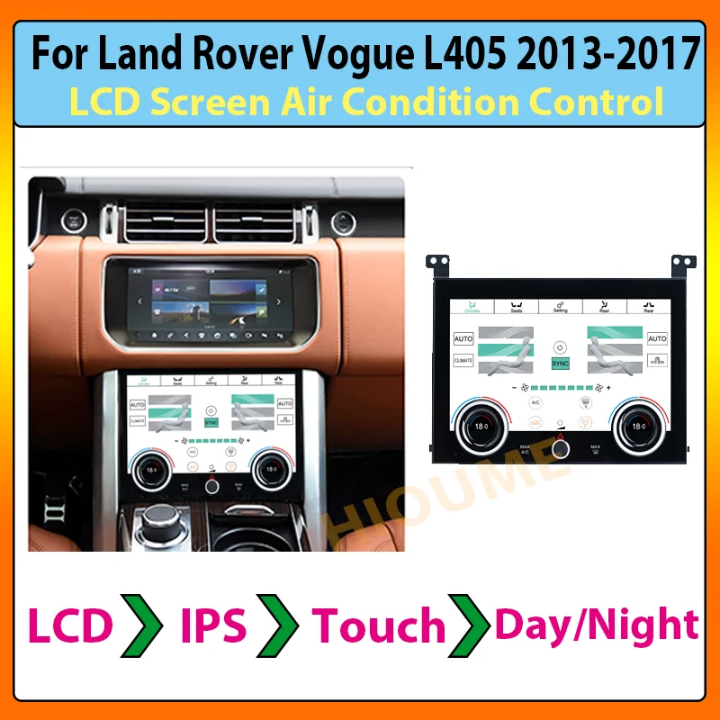 

Smart LCD Climate Board For Land Rover Range Rover Vogue L405 2013 2014-2017 AC Panel Display Screen Air Condition Control