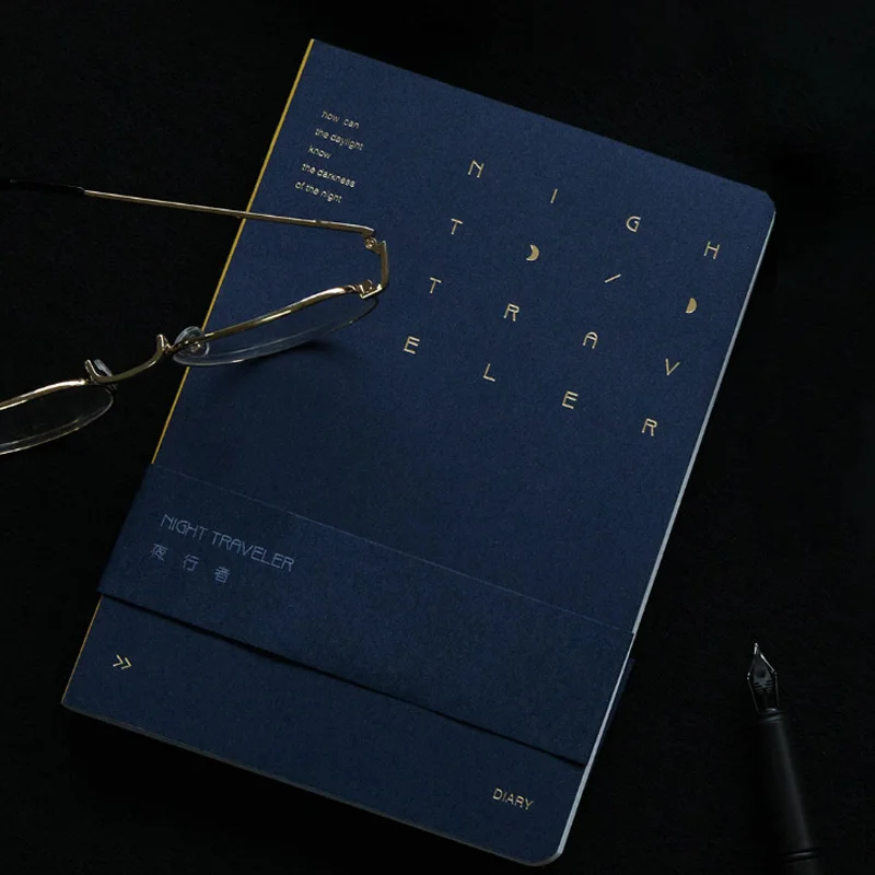 Xiaomi Mijia кинбор ночных ходунков B6 ноутбук портативный карманный блокнот портативный канцелярский Бронзовый ночной Бизнес офис исследование