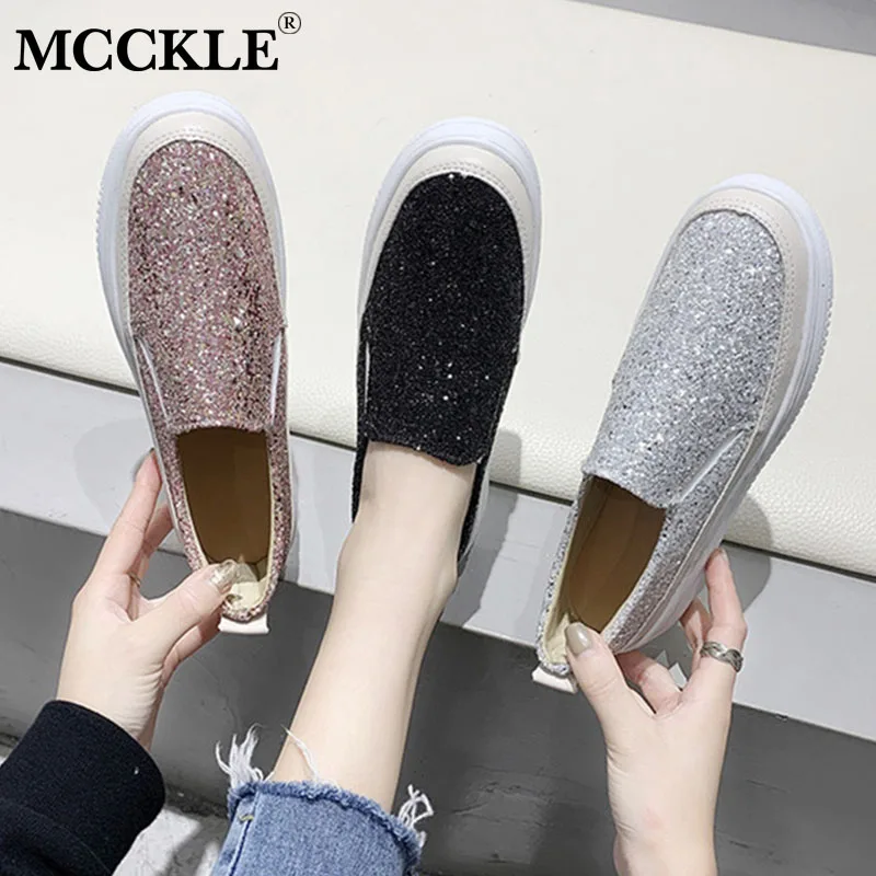 glitter moccasins womens