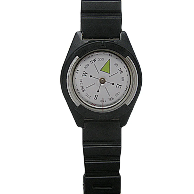 Водонепроницаемые Мини наручные часы дизайн Компас легкий портативный водонепроницаемый пластик для пеших прогулок Велоспорт охота спортивные аксессуары