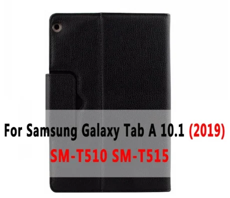 Bluetooth клавиатура чехол для Samsung Galaxy Tab A A6 10,1 T580 T585 T580N T585N T510 T515 клавиатура принципиально+ подарок - Цвет: T515-hei se