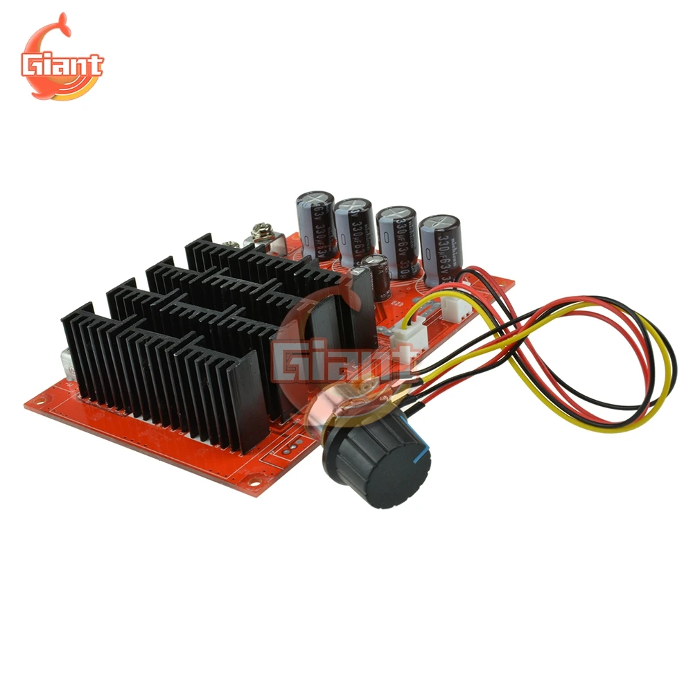 10-50V 60A DC Motor Speed Controller Motor Speed Controller Voltage Regulator Electric Motor Speed Controller PWM HHO RC Speed Control 12V 24V 48V 3000W MAX Voltage Regulator High Power Drive Module
