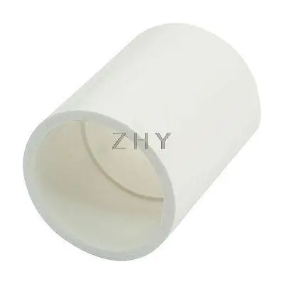 

40mm Inner Dia White PVC-U Water Pipe Straight Connect Adapter Fitting