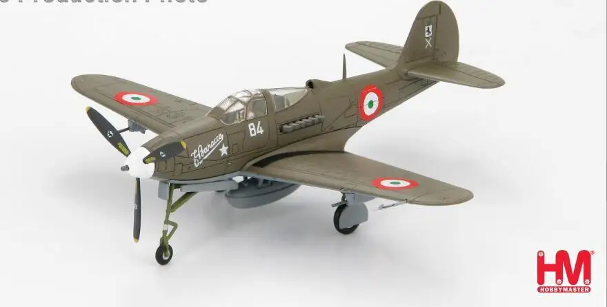 Хобби мастер P-39Q AiraCobra 4 Stormo c. T. Итальянский со-воюющий AF Италия 1945 1/72 литой под давлением самолет модель самолета