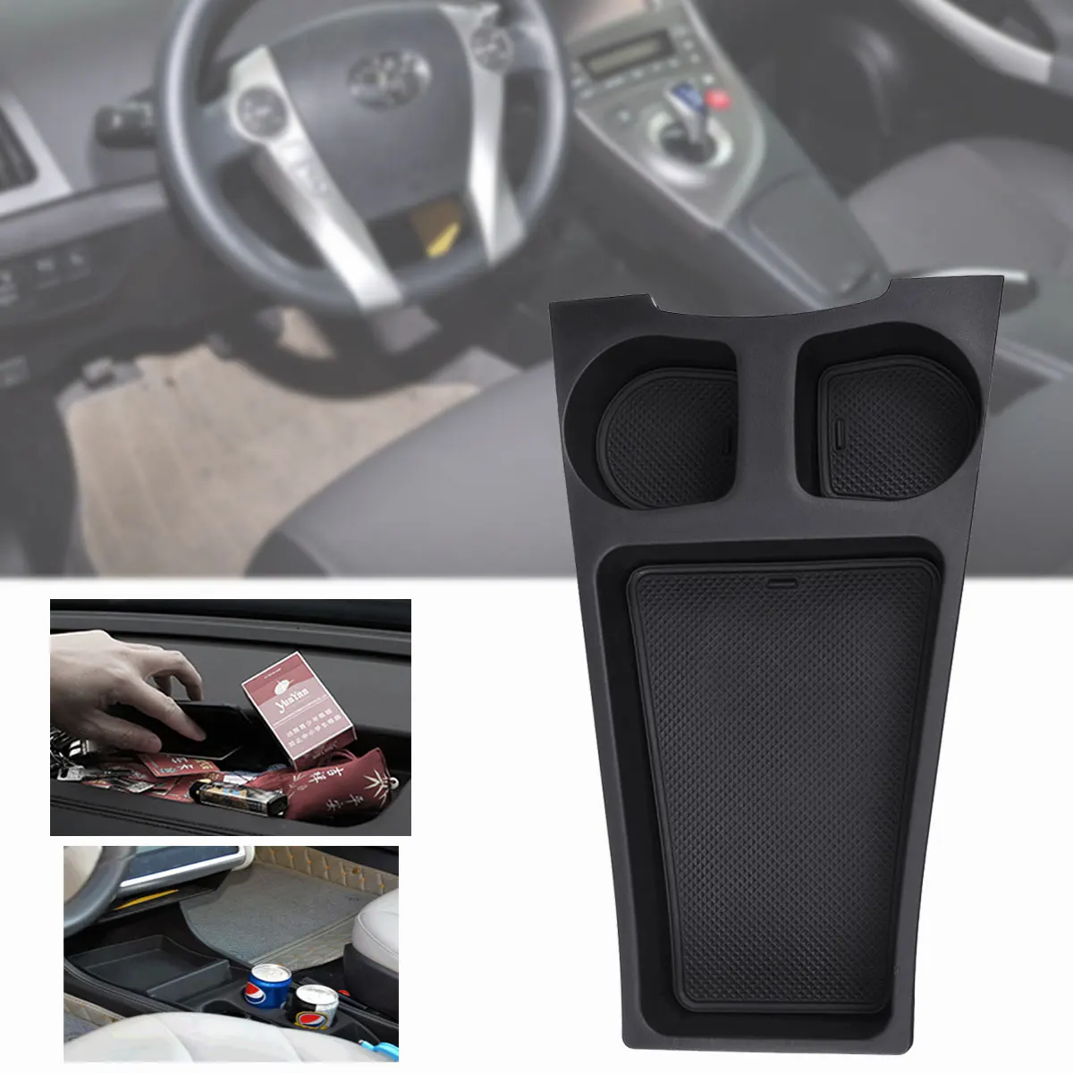 Подлокотник коробка для хранения Toyota Prius подстаканник 2010 2011 2012-2015 центральная