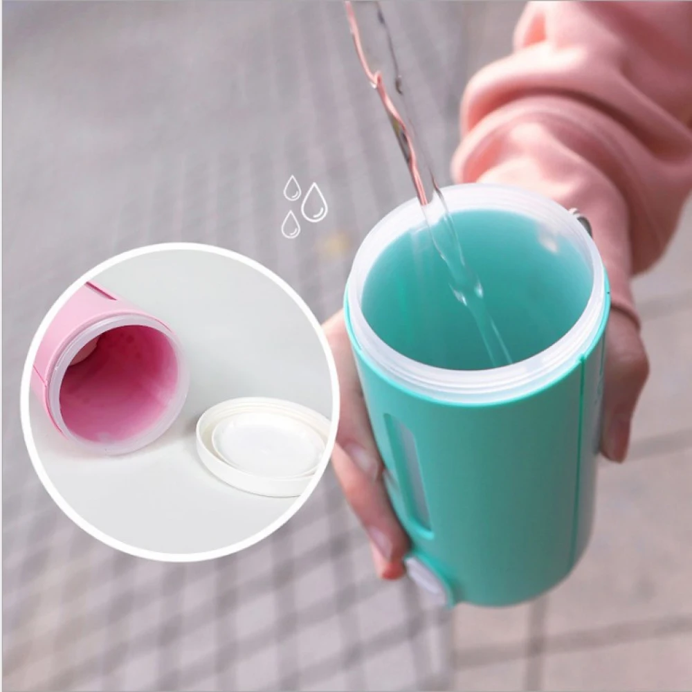 Портативная мини-бутылка для воды для собак/кошек, контейнер для воды для собак, миски для питья, для путешествий, 300 мл
