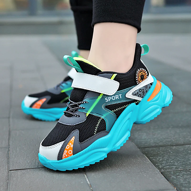

Boys' Sports Shoes Mesh Breathable Children's Fashion Shoes Boys Girls Comfortable Lightweight Running Shoes Chaussure Enfant