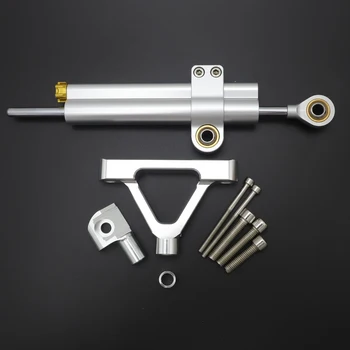 

Damper Steering StabilizerLinear Reversed Safety Control Bracket Mount Support for Kawasaki Ninja ZX6R ZX 6R ZX-6R 2007 2008
