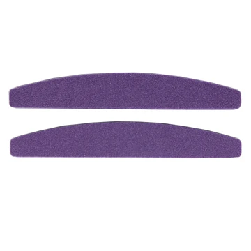 purple 25 шт./упак. профессиональная пилка для ногтей, 100/180 Грит микс Цвет кривой губка буферный блок лак извести в режущей поверхностью гибкие и нейл-арта - Цвет: purple