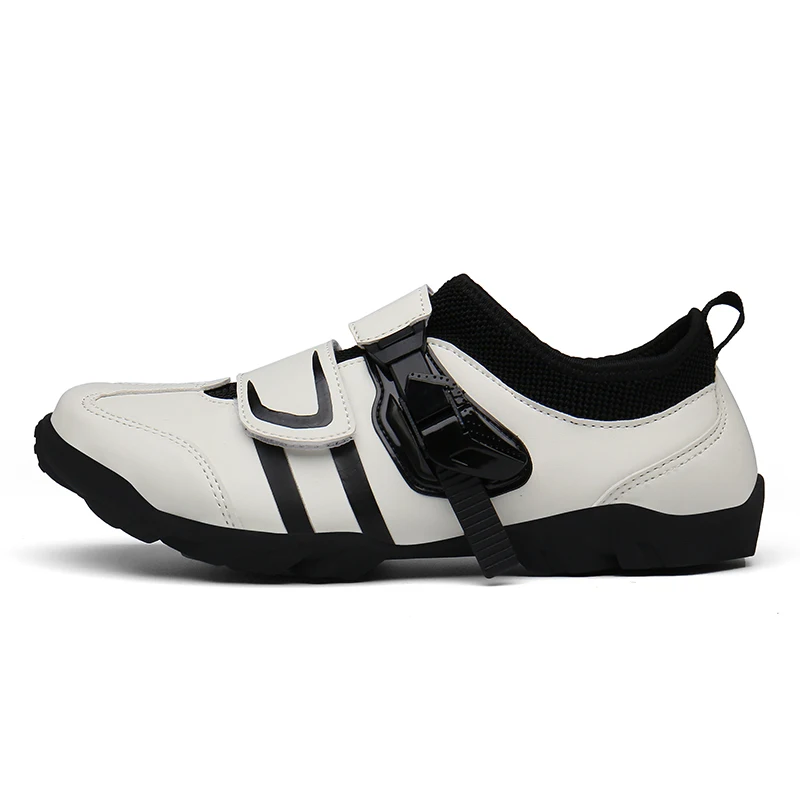Бежевый Change color when exposed to light Non-lock road bike cycling shoes MTB mountain shoes ultralight breathable non-slip trekking - Цвет: Бежевый