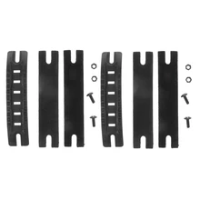 2 шт. быстро шлем направляющие дуги боковые балки с одной главной балкой с крючком и петли совместим с MICH 2000 Шлем