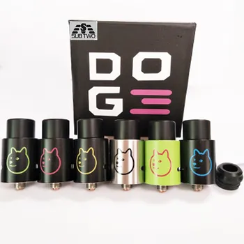

SUBTWO Doge V3 Rebuildable Atomizer RDA Electronic cigarette Atomizer e cigarette vape pen RDA for 510 thread vaporizer drop