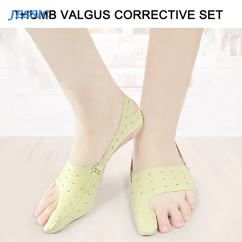 

JESSIC Day And Night Wearable ultra-thin Breathable Adult Hallux Valgus Correction Bigfoot Toe Corrector Thumb Correction