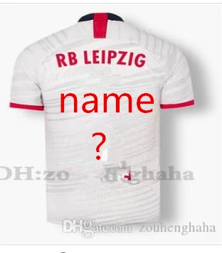 RB Leipzig майки для взрослых, набор Вернер для дома, белый черный RB FORSBERG HALSTENBERG SABITZER, высокое качество, футбольные майки - Цвет: shirt6