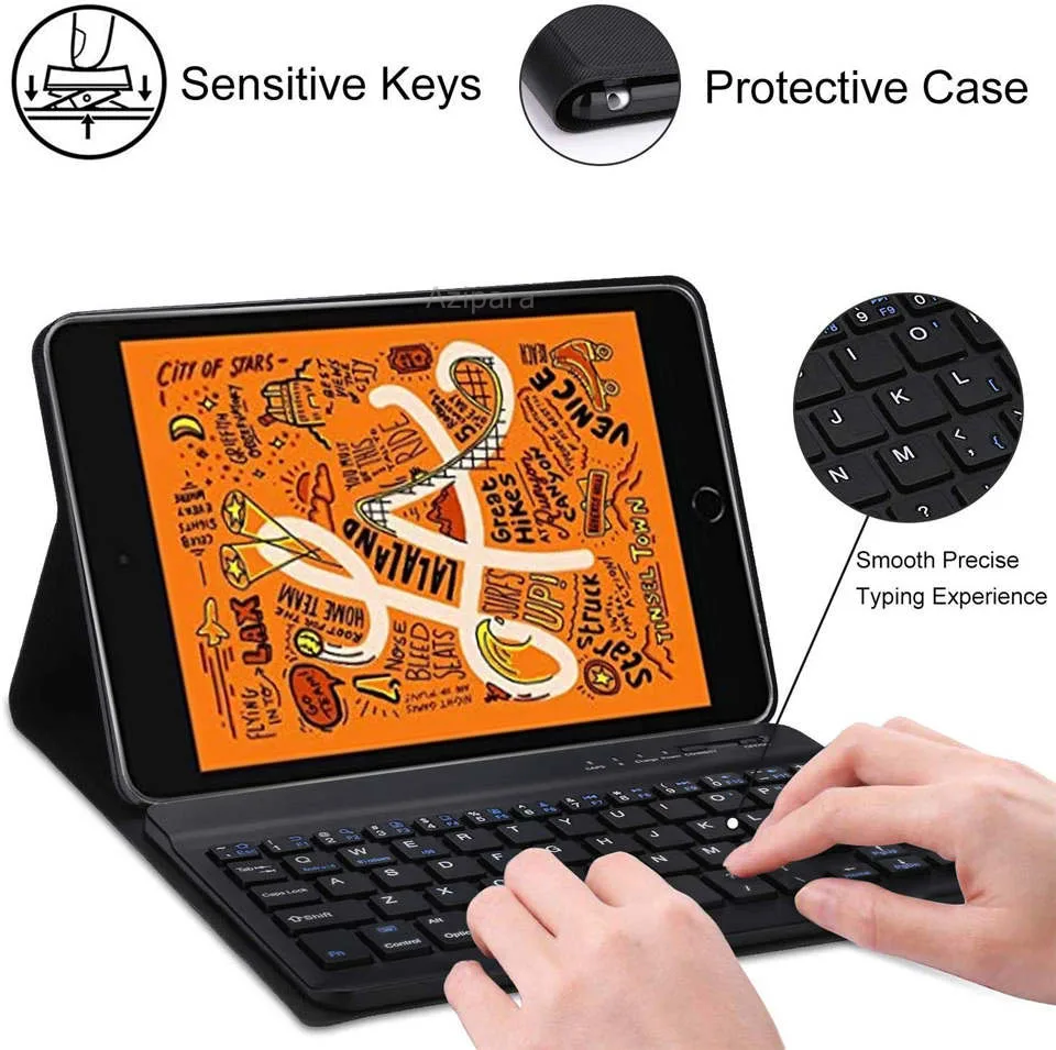 Espanhol A2270 A2197 A2602 para iPad 7 8 9 10.2 Capa