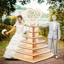 Wooden Plywood Personalised Chocolate Frame Dessert Stand Birthday Economic Desktop Chocolate Display Stand Home Environmental giuseppe bertola economic policy 56