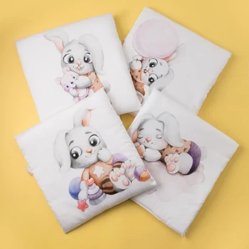 

A set of pillows Kroshka I "Bunny Alex" 35 * 35 cm-4 pieces, satin 4667549