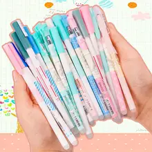 Новые лучшие продажи 0,38 мм Kawaii стираемые ручки для школы офисные принадлежности волшебные чернила гелевая ручка для творчества