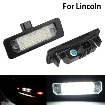 

Car Number License Plate Light Bright White LED Signal Lamp For Lincoln MKS MKZ MKT MKX Ford Mustang Focus Taurus Flex Fusion
