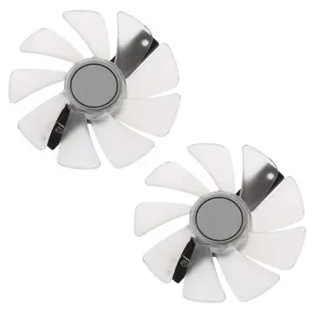 

2Pcs 95mm CF1015H12D DC12V Cooler Fan Replace for Sapphire NITRO RX480 8G RX 470 4G GDDR5 RX570 4G / 8G D5 RX580 8G OC