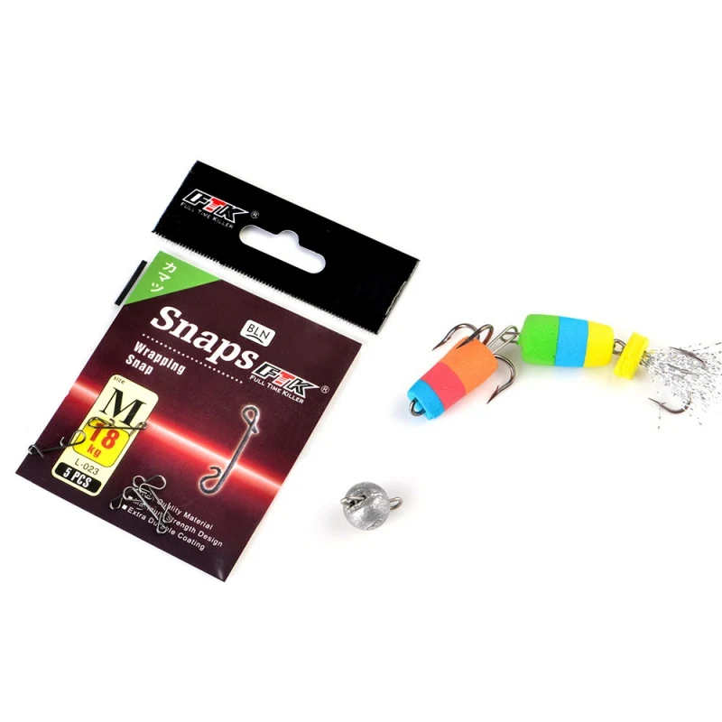 5pcs/set Fishing Lure Swim Bait Soft Lure High Density Foam Lure Fishing Tackle Multicolor Artificial Lure Wobblers With Double