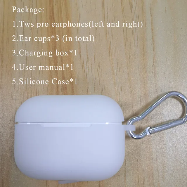 3rd pro white Наушники Airs Pro Gen3 tws Bluetooth 5,0, наушники с сенсорным управлением и отпечатком пальца, беспроводная 4D стерео игровая гарнитура для смартфона - Цвет: 3rd pro white
