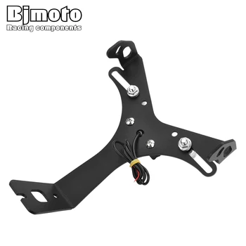 

New Moto Side Mount Plate Lights Bracket For DUCATI 848 1098 1098S Tail Tidy Eliminator Registration License Holder LED Light