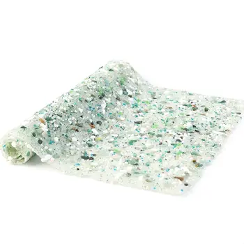 

Colorful Stone Beads Trims Hotfix Glitter Rhinestone Mesh Sticker DIY Crafts LX9E