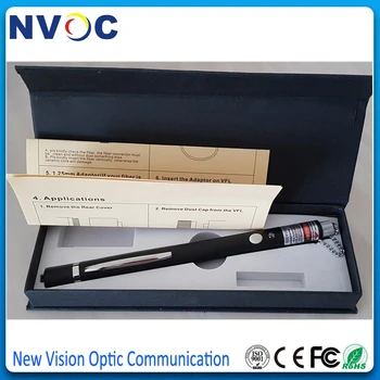 

5pcs/Lot 5mw 10MW 5WM 20WM 30WM Red Light Visual Fault Locator Fiber Optic Cable Tester Meter Pen Type