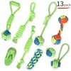 13PCS Pet Toys for Small Dogs Rubber Resistance To Bite Dog Toy Teeth Cleaning Chew Training Toys Pet Supplies Puppy ► Photo 1/6