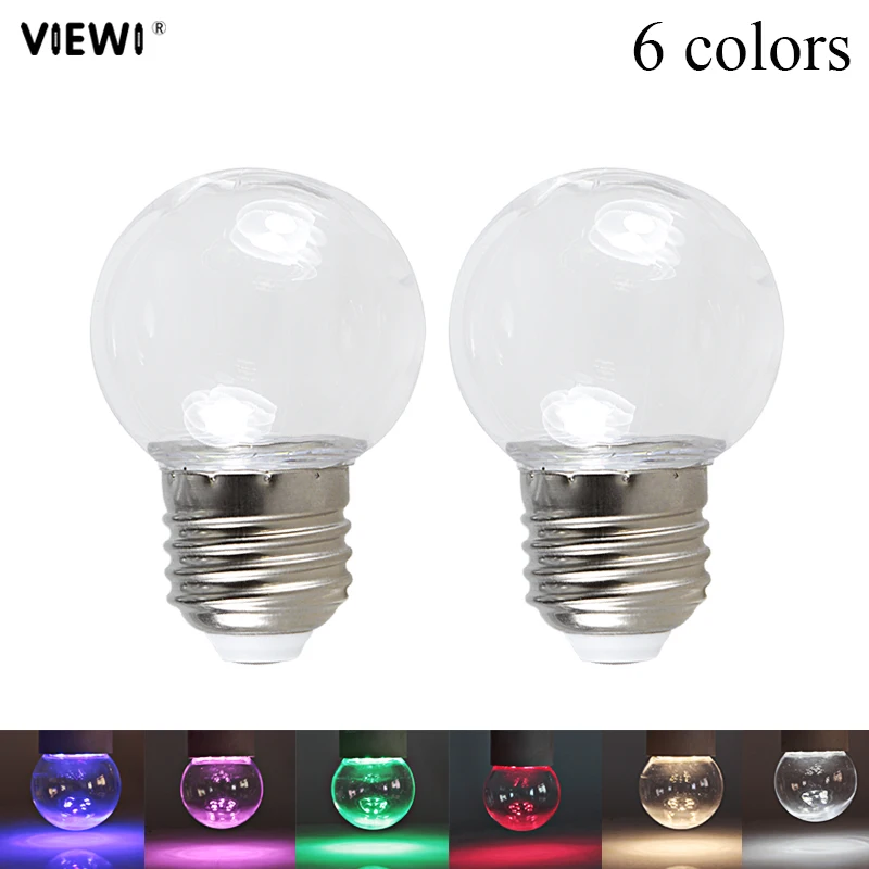 colorful led bulb