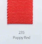 poppy red 235 YAMA Rayon Petersham Ribbon 50Yards/roll 6 9 13 16 19 25 38 mm for Diy Handmade Gift Decoration Wedding Fashion Ribbons - Цвет: poppy red 235