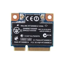 Carte WiFi sans fil, Bluetooth 3.0 4520s WLAN Mini PCIexpress pour HP RT3090BC4 ProBook