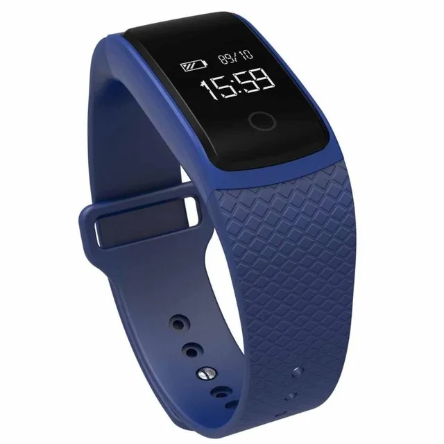A09 4,0 Bluetooth Водонепроницаемый Смарт Браслет скорость активности мульти-спортивный режим умный Браслет Калорий SmartWatch для Android IOS - Цвет: Синий