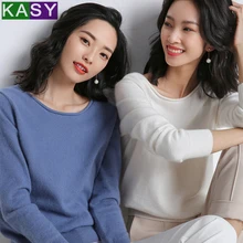 Осень зима свитер женский кашемир пуловер кофта женская большой размер вязаный свитер крупной вязки белый шерсть свитер пуловеры блузка