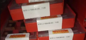 

10PCS CARBIDE INSERT N151.2-1000-80-4G-1125