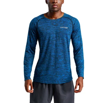 

Men Sportswear Running Shirt Rashgard Fitness T-shirt Dry Fit Workout Clothes Tracksuit Basketball Training Sportswear Gym Shirt