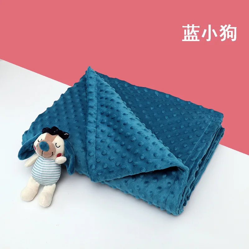 Baby Comfort Blankets Spring Autumn Beanie Blankets Breathable Four Seasons Baby Bedding Kindergarten Summer Cool Quilt