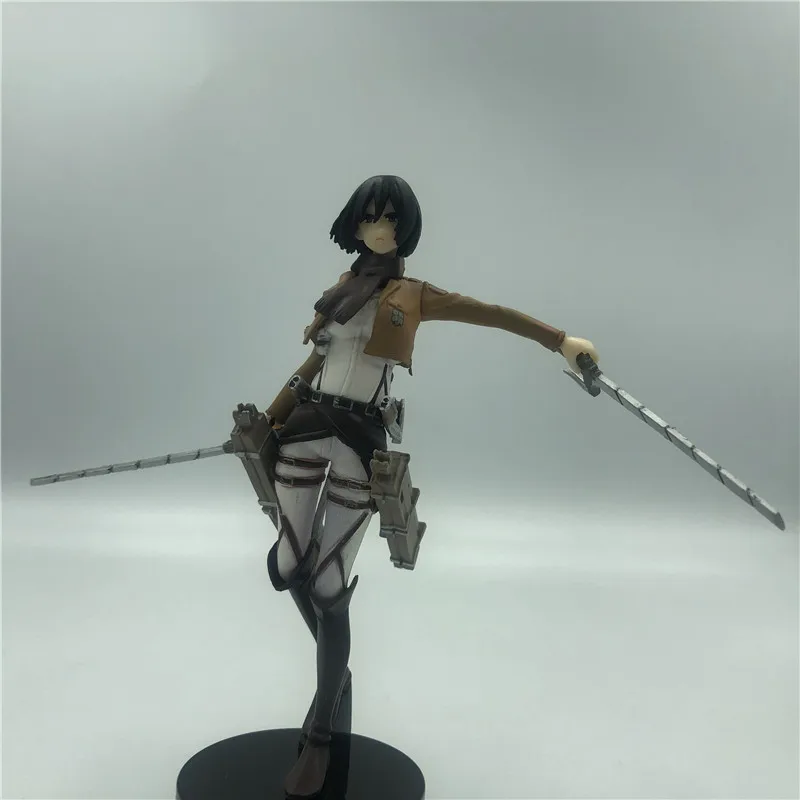 opp bag 14 см солдатики Li Weier Rivaille Levi Ackerman Attack on Titan Trunk Foot batch Edition ПВХ фигурка модель игрушки - Цвет: opp bag