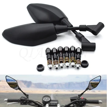 

Motorcycle universal rearview mirror 8 10mm rearview mirror side mirror FOR Suzuki GSF1250 GSR600 GSR750 GSX650F GSXR600 GSXR750