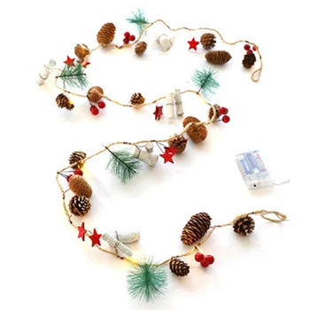 

Christmas Lamp String Lightweight LED Light Party Layout Lamp Lamp String Decor for Balcony