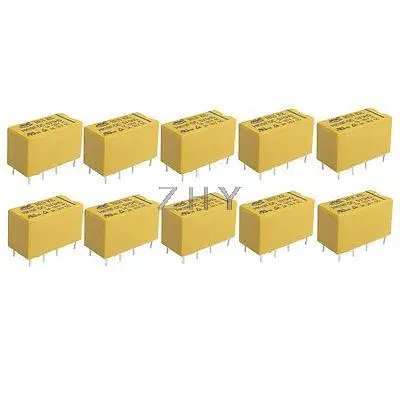 10 x DC 5V Катушка 1A/125V AC 2A/30V 8 контактов DPDT реле питания HK19F | Обустройство дома