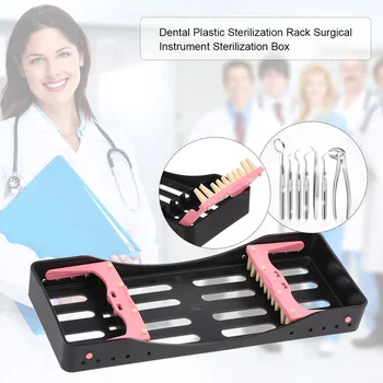 

Plastic Dental Sterilization Rack Dental Instrument Sterilization Disinfection Box Dentist Tools Clinic Disinfection Holder