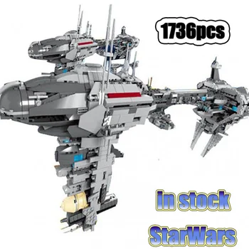 

05083 Stern Plan Series MOC The Lepining StarWars Nebulon-B Medical Frigate Set Educational Building Block Bricks Toys Models
