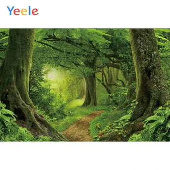 

Yeele Forest Backdrop Green Screen Tree Nature Jungle Newborn Baby Birthday Photography Background For Photo Studio Photocall